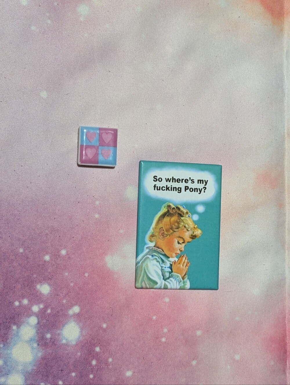 Vintage Ephemera Inc Cheeky Humor Fridge Magnet